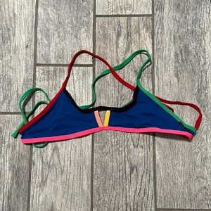 Jolyn swim multi color vent top
